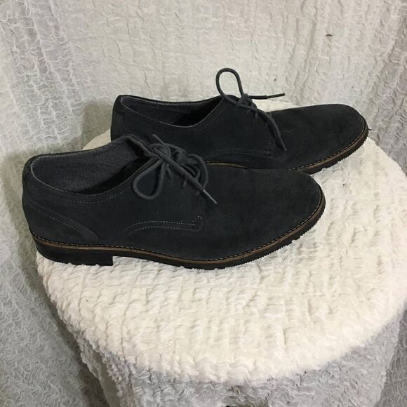 Rockport Grey Suede Oxford Shoes Size 11.5 main image 10